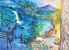 NIGHT IN BALI by Paul T. Nagano